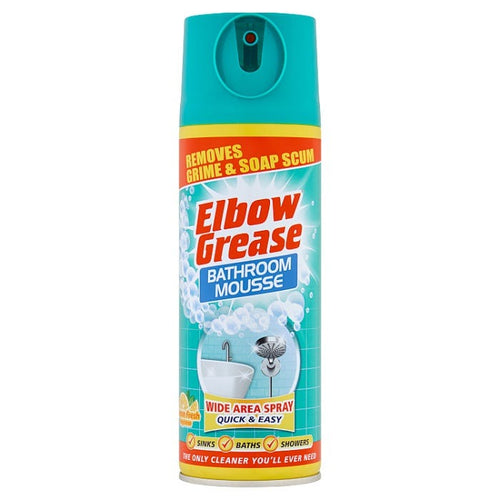 Elbow Grease Bathroom Mousse Lemon, 400ml